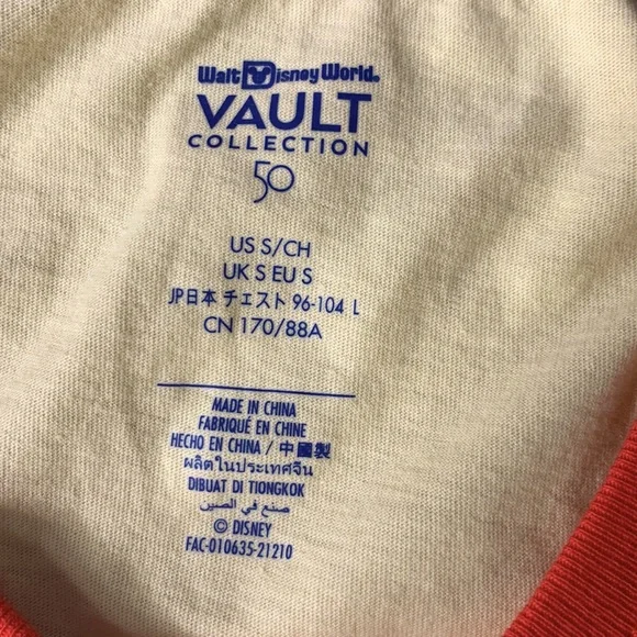 Disney Women’s Yellow “Walt Disney World” Mickey Mouse Graphic T-shirt S… - Picture 5 of 8